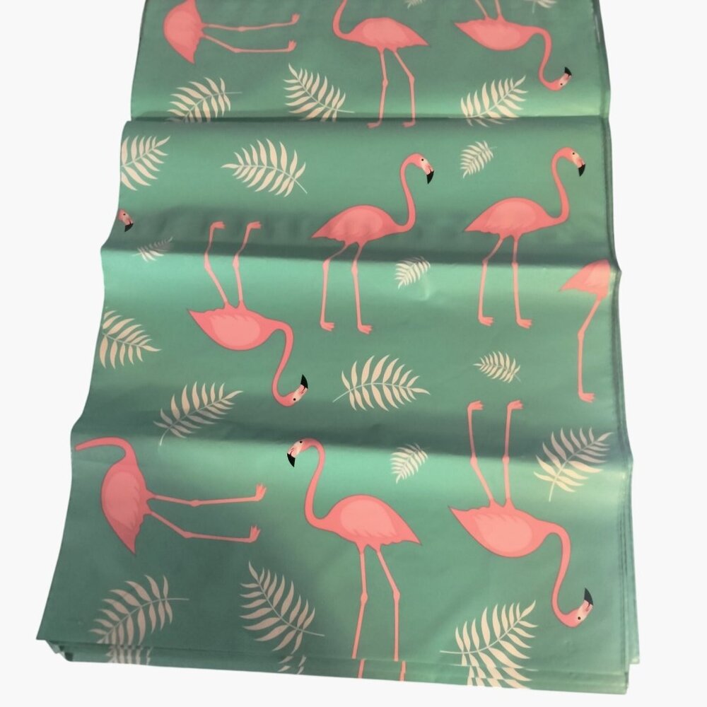 Flamingo Print Polybag Gift Mailing Envelope 13x10 Inch Packaging Shipping Bag